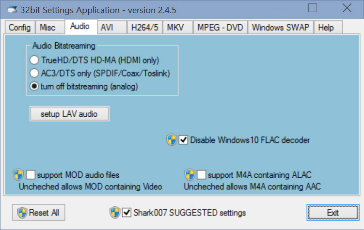 shark007 advanced codecs download shark007 advanced codecs download